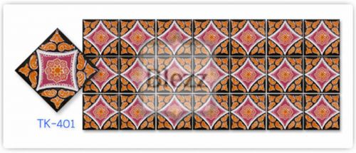 Blezz Tile Handmade Series - Paint&Drop code TK401 Pattern